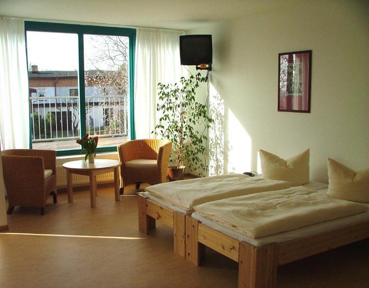 Doppelzimmer 12 Gaestehaus Muehlenstein Bad Sulze Εξωτερικό φωτογραφία